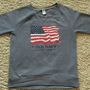 Old Navy Classic U-neck Sweater With Design